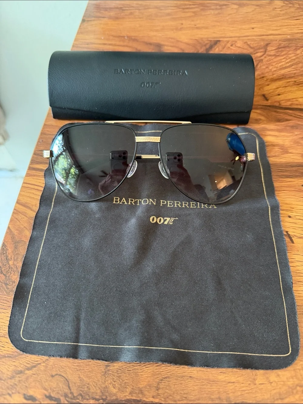 Barton Perreira Men's Aviator Sunglasses